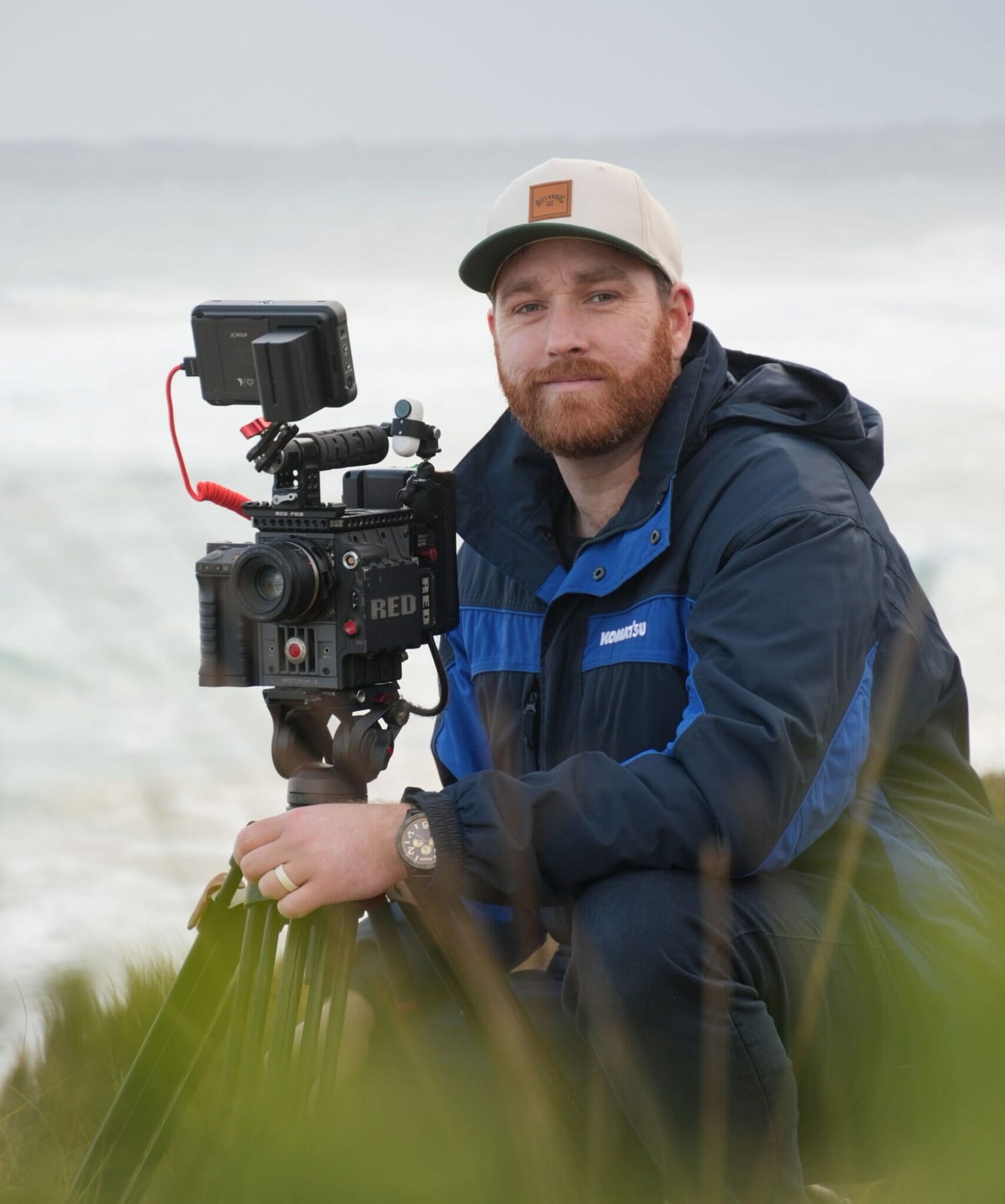 Sam, founder, behind the camera